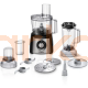محضر طعام بوش مالتي تالنت 3 بلس، 900 واط، 2.3 لتر، ستانلس ستيل واسود - Bosch MultiTalent 3 Plus Food Processor, 900 Watt, 2.3 Liter, Stainless Steel and Black - MCM3PM386