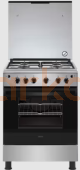 بوتاجاز زانوسى 60 ستيل بلاس Zanussi SteelPlus 4-burner gas cooker with gas oven 