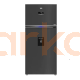 ثلاجة بيكو ديجيتال بمبرد مياه، نو فروست، 650 لتر، 2 باب، ستانلس ستيل غامق - Beko Digital Refrigerator With Water Dispenser, No Frost, 650 Liters, 2 Doors, Dark Stainless - RDNE650E60ZXR