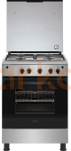 بوتاجاز زانوسى 60كوول كاست Zanussi CoolCast 4-burner cooker with gas oven and hob