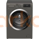 غسالة ملابس بيكو فول اوتوماتيك ديجيتال تحميل امامي ، سعة 8 كيلو ، بخار ، رمادى - Beko Front Loading Digital Full Automatic Washing Machine , 8 Kg , Steam , Grey - WTV 8612 XMCI