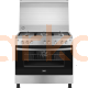 بوتاجاز زانوسي Zanussi CoolCast 5-burner cooker with gas oven and hob