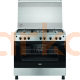 بوتاجاز زانوسي Cool غاز 5 شعلة- Zanussi Cool 5-burner cooker with gas oven and hob 